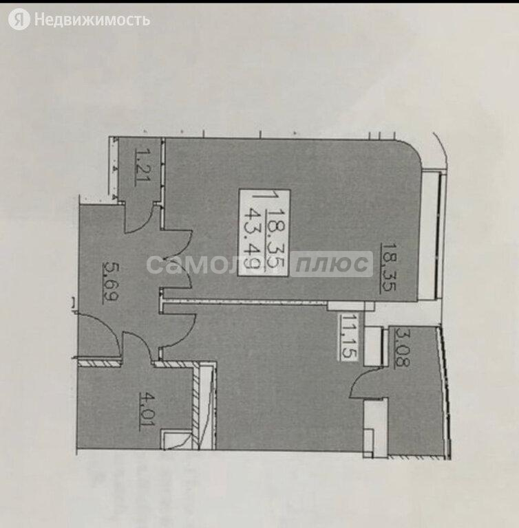 Квартира на продажу в Калуге, Кибальчича улица, д.2 фото №1