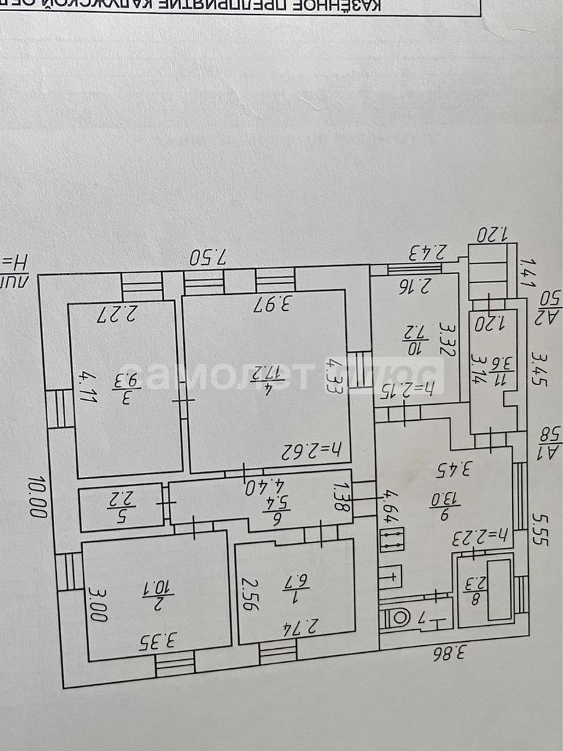 Продажа дома, 78м <sup>2</sup>, 4 сот., Калуга, Силикатный переулок,  д.13